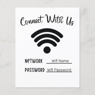 Maak contact met ons Wifi Flyer