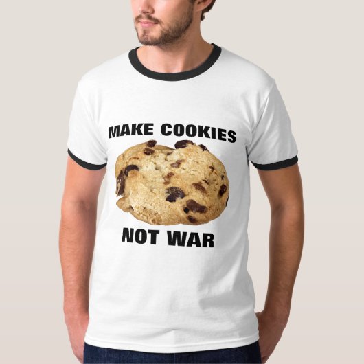 MAAK COOKIES NIET OORLOG T-Shirts (Voorkant)