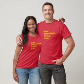 Maak Corruptie Weer Illegaal T-shirt (Unisex)