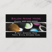 Maak Cosmetische Visitekaartjes omhoog (Achterkant)