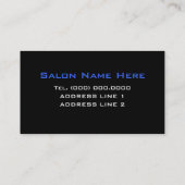 Maak Cosmetische Visitekaartjes omhoog (Achterkant)