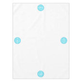 Maak Custom Business Company Logo Trade Show Promo Tafelkleed (Voorkant)