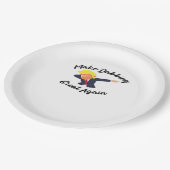 Maak dabbing weer geweldig design klassiek papieren bordje (Gekanteld)