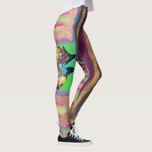 Maak dat je wegkomt leggings (Rechts)