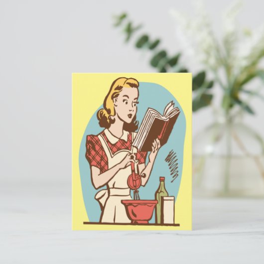 Maak dat speciale gerecht klaar! briefkaart (Staand voorkant)