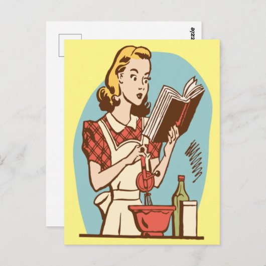 Maak dat speciale gerecht klaar! briefkaart (Voorkant / Achterkant)