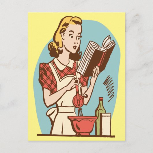 Maak dat speciale gerecht klaar! briefkaart (Voorkant)