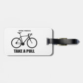 Maak dat vrienden een volledige fiets maken bagagelabel (Achterkant horizontaal)