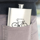 Maak dat vrienden een volledige fiets maken flacon (Voorbeeld)
