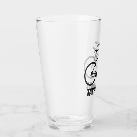 Maak dat vrienden een volledige fiets maken glas (Rechts)