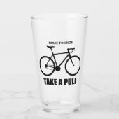 Maak dat vrienden een volledige fiets maken glas (Voorkant)