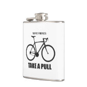 Maak dat vrienden een volledige fiets maken heupfles (Links)