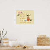 Maak de Alruin Niet Wakker Poster (Keuken)