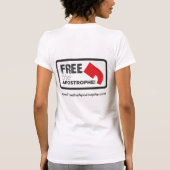 Maak de Apostrofe vrij - T-Shirt (Achterkant)