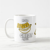 Maak de banaan weer geweldig koffiemok (Links)