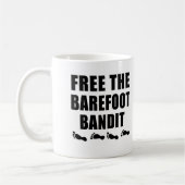 Maak de Barefoot Bandit Tshirts vrij Koffiemok (Links)