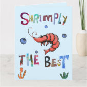 Maak de beste vorm bedankkaart (Voorkant)