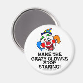 Maak de Crazy Clowns Magneet (Voorkant / Achterkant)
