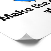 Maak de Crazy Clowns Stop Staring Poster (Hoek)