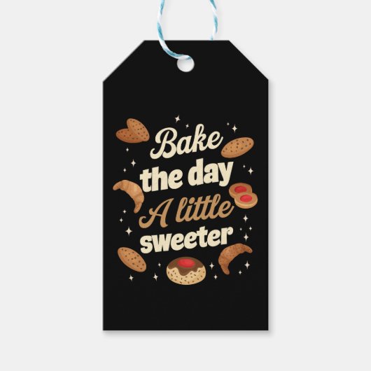 Maak de dag een beetje zoeter cadeaulabel (Voorkant)
