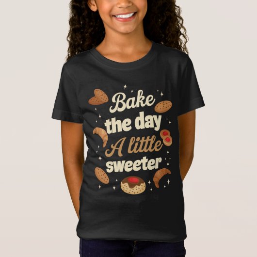 Maak de dag een beetje zoeter t-shirt (Voorkant)