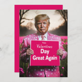 Maak de dag van Valentijn weer geweldig Kaart (Voorkant / Achterkant)