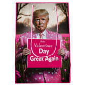 Maak de dag van Valentijn weer geweldig Medium Cadeauzakje (Achterkant)