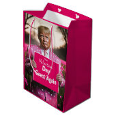 Maak de dag van Valentijn weer geweldig Medium Cadeauzakje (Achterkant Gekanteld)