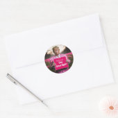 Maak de dag van Valentijn weer geweldig Ronde Sticker (Envelop)