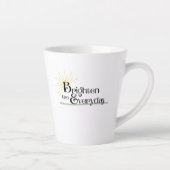 Maak de dagelijkse dingen een beetje mooier latte mok (Rechts)
