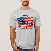 Maak de DEMOCRATIE weer geweldig! T-shirt (Voorkant)
