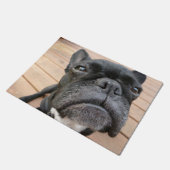 Maak de deur van de Frenchie dicht Deurmat (Schuin)