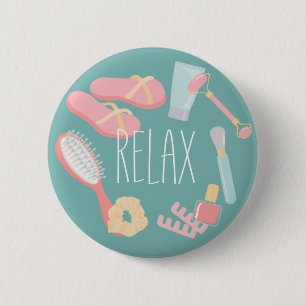 Maak de dingen van de Spa rond Klassiek Ronde Button 5,7 Cm
