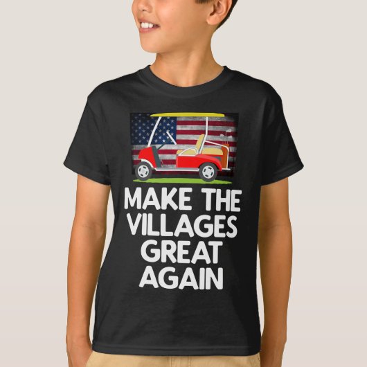 Maak De Dorpen Groter Dan Toch T-shirt (Voorkant)
