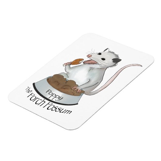 Maak de flexibele magneet van de Porch Possum los (Linkerzijde)