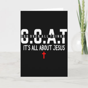 Maak de hemel druk Het draait allemaal om Jezus Go Kaart