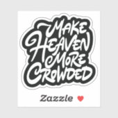 Maak de hemel meer vol sticker (Vel)