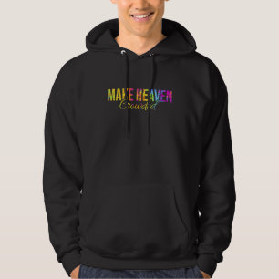 Maak de hemel vol christelijke citaten religie hoodie