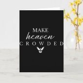 Maak de hemel vol christen kaart (Gele Bloem)