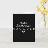 Maak de hemel vol christen kaart (Gele Bloem)