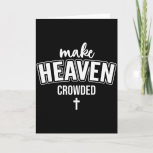 Maak de hemel vol vrouwen christelijke god quote j kaart