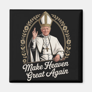 Maak de hemel weer geweldig Donald Trump als de ni Magneet