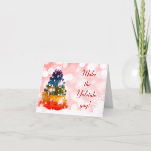 Maak de homosexueel van de Kersttijd! Feestdagen Kaart