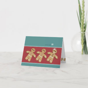 Maak de HOMOSEXUEEL van de Kersttijd Feestdagen Kaart