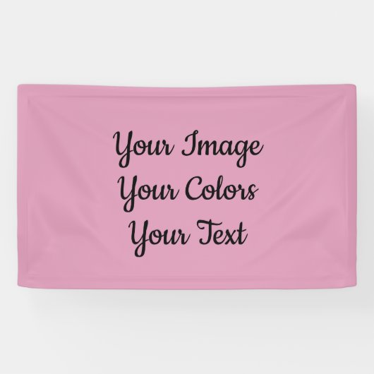 Maak de jouwe spandoek (Horizontaal)