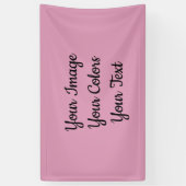 Maak de jouwe spandoek (Verticaal)