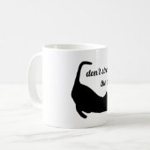 Maak de kat niet overstuur koffiemok (Voorkant links)
