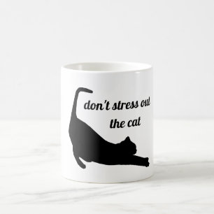 Maak de kat niet overstuur koffiemok