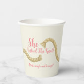 Maak de knoop los scheidingspartij papieren bekers (Voorkant)