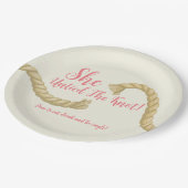 Maak de knoop los scheidingspartij papieren bordje (Gekanteld)